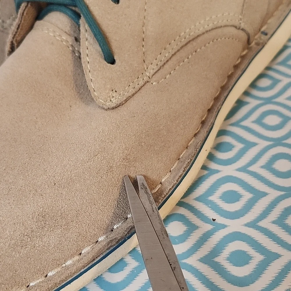Skechers Mens Suede Leather Shoe Boots‎ size 11 tan